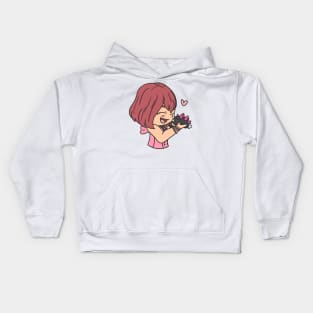 Kairi and Sea Cucumber Kids Hoodie